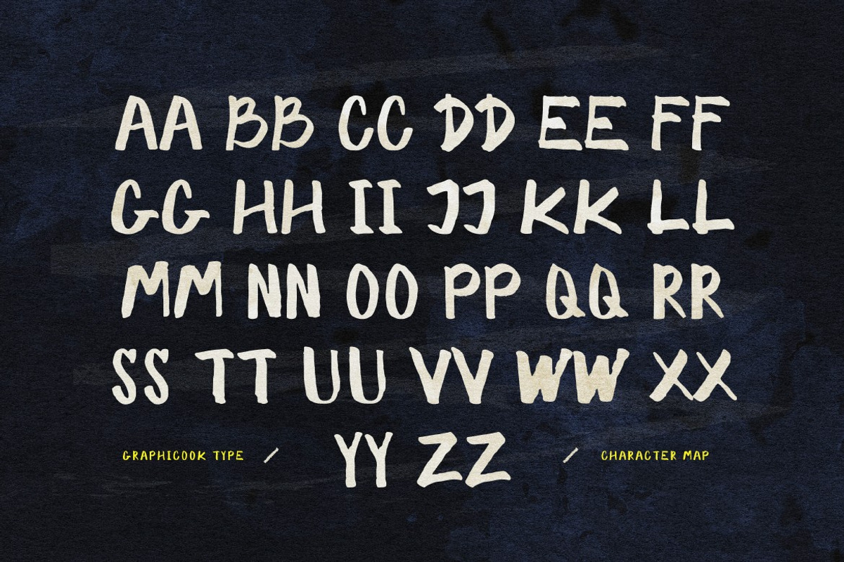 Farkerush, a Handwritten Font by graphicook (Photo 3 of 10)