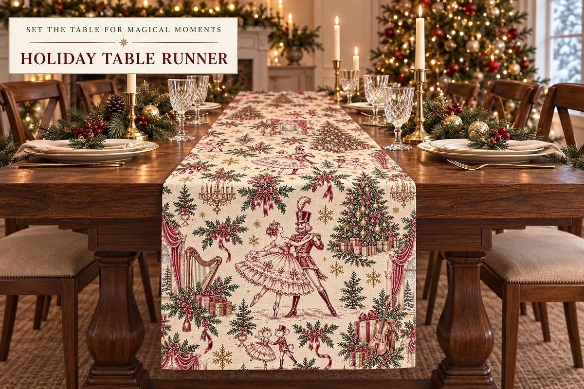 Vintage Holiday Toile Pattern Bundle, a Pattern Graphic by Olya Creative (Photo 7 of 31)