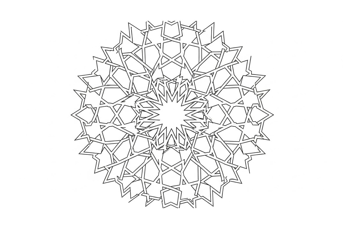 Islamic Mandala Geometric Bundle, an Illustration by Gaye Art (Photo 41 of 51)