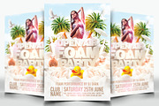 Open Air Foam Party, a Flyer Template by darkmonarch (Thumbnail 1 of 4)