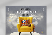 Furniture Social Media Banner Design, a Marketing Template by Photoshop Action (Thumbnail 24 of 26)