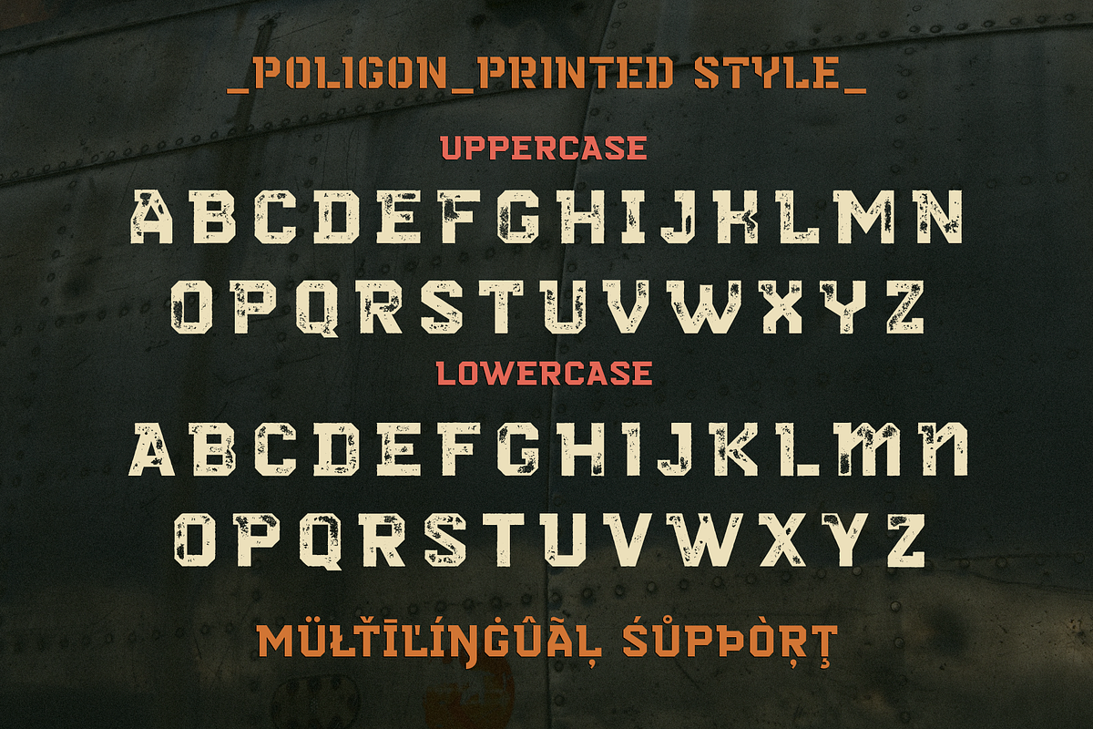 Poligon, a Sans Serif Font by Larin Type Co. (Photo 9 of 10)