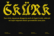 CS Quicker Stamp, a Blackletter Font by Craft Supply Co. (Thumbnail 7 of 8)
