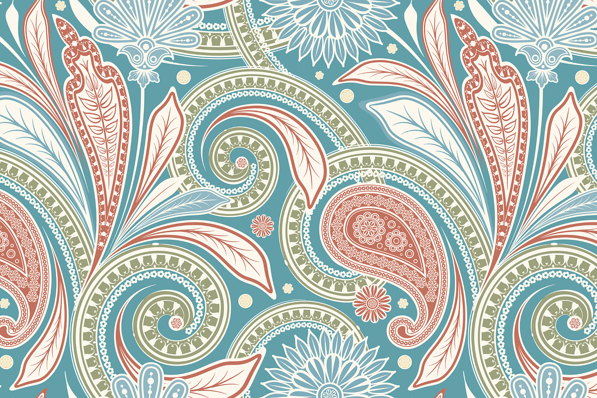 Seamless Luxurious Floral Patterns, a Pattern Graphic by ThePhoton (Photo 2 of 19)
