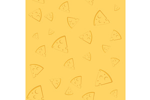 a cheese pattern seamless back with, a Texture Illustration by IfH