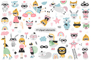 SUPER GIRL, an Animal Illustration by Oksana Stepova (Thumbnail 2 of 12)