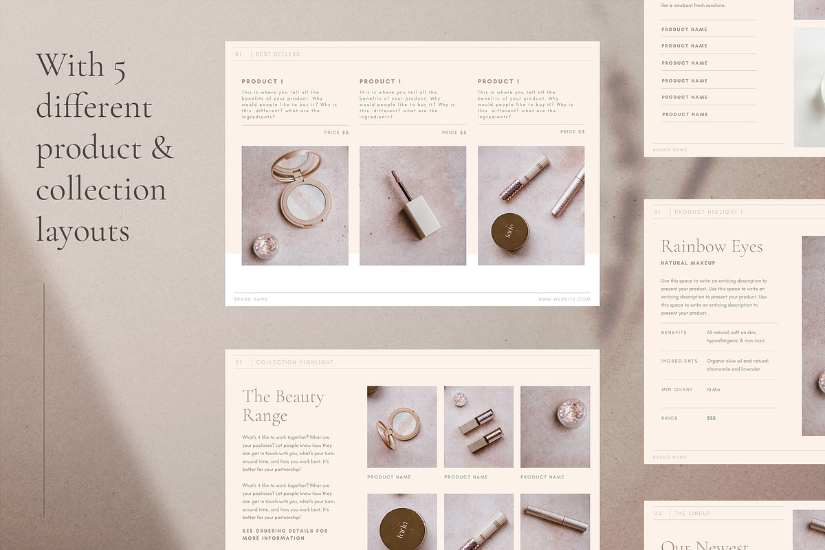 Naturae Minimal Catalog Template, a Presentation Template by Creative Day (Photo 4 of 5)