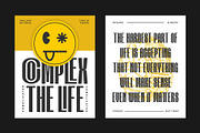 Saikro || Modern Condensed Dosplay, a Sans Serif Font by Ermedia Studio (Thumbnail 2 of 10)