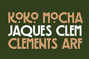 ID Arneau Deko - Retro Art Deco, a Sans Serif Font by EKAUNIK DZ (Thumbnail 1 of 8)