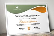 Beautiful simple certificate (pptx), a Stationery Template by Inkpower (Thumbnail 2 of 6)