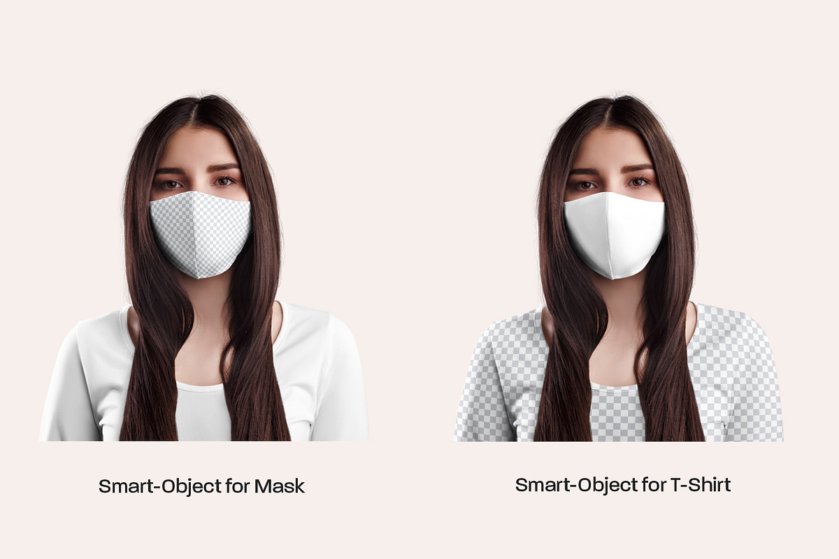4 Mockups Face Mask, a Mask Mockup by Grow Design Craft Studio (Photo 5 of 6)
