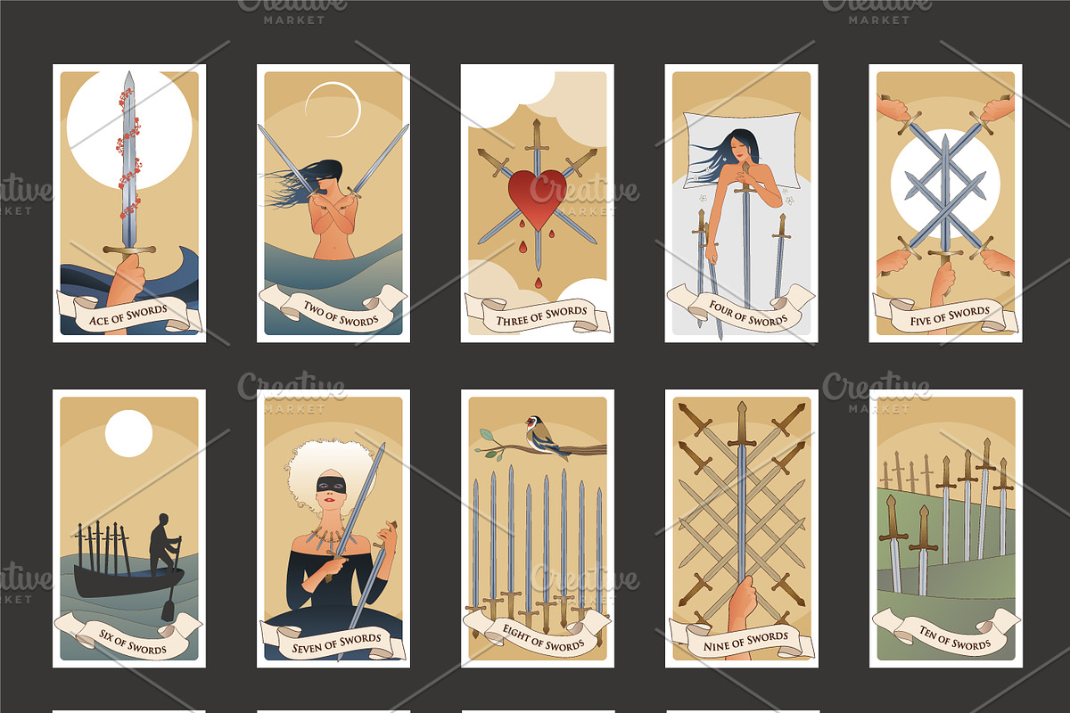 Complete Tarot. 78 Cards, an Illustration by La Inspiratriz (Photo 8 of 11)