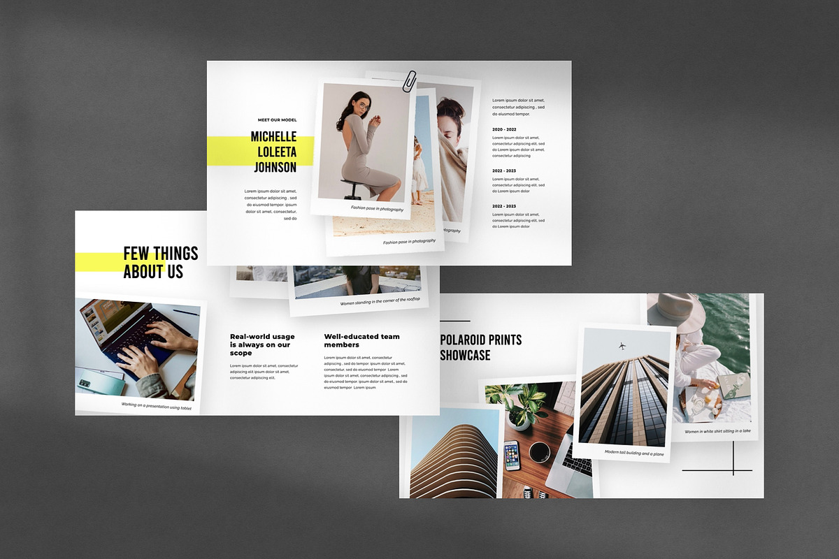 Polaroid Animated PowerPoint, a Presentation Template by Creathrive Design (Photo 5 of 16)