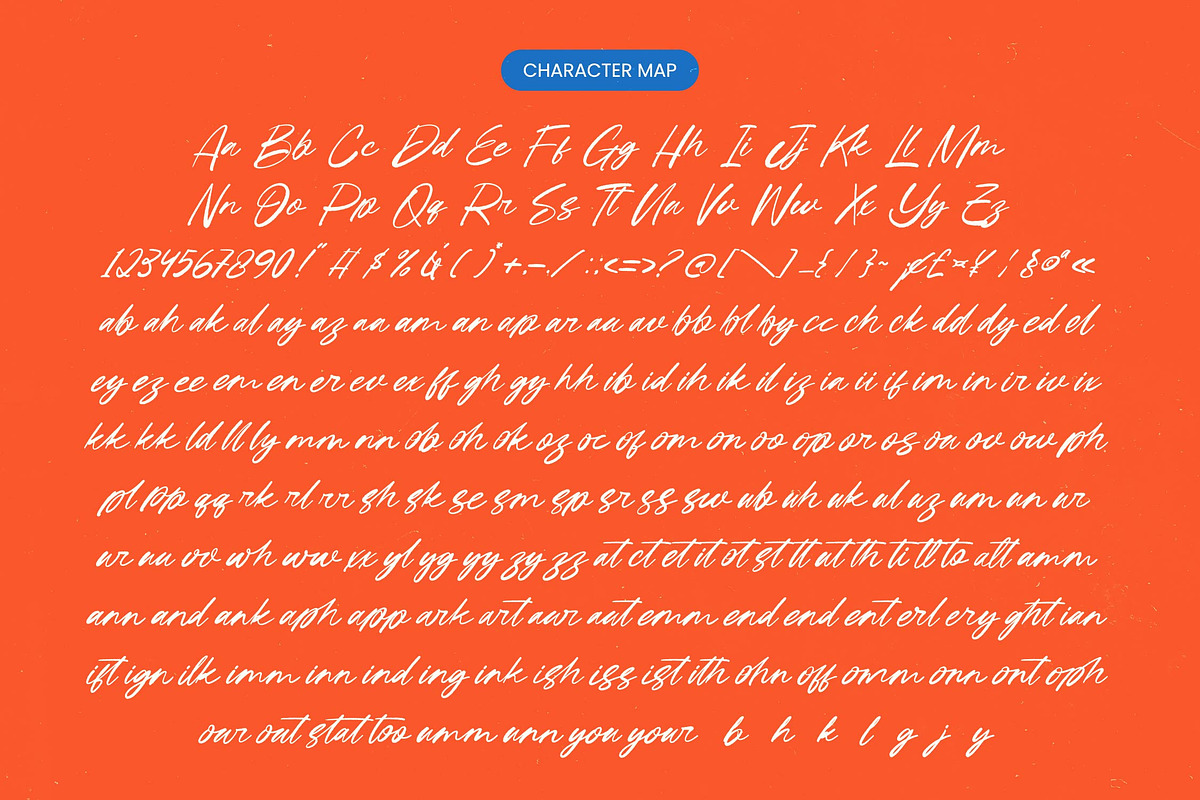Creative Online Handwritten Ink, a Script Font by Letterena Studios Script (Photo 9 of 10)