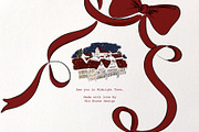 Midnight Town – Winter Line Art, a Seasonal Illustration by Mio Buono (Thumbnail 18 of 18)