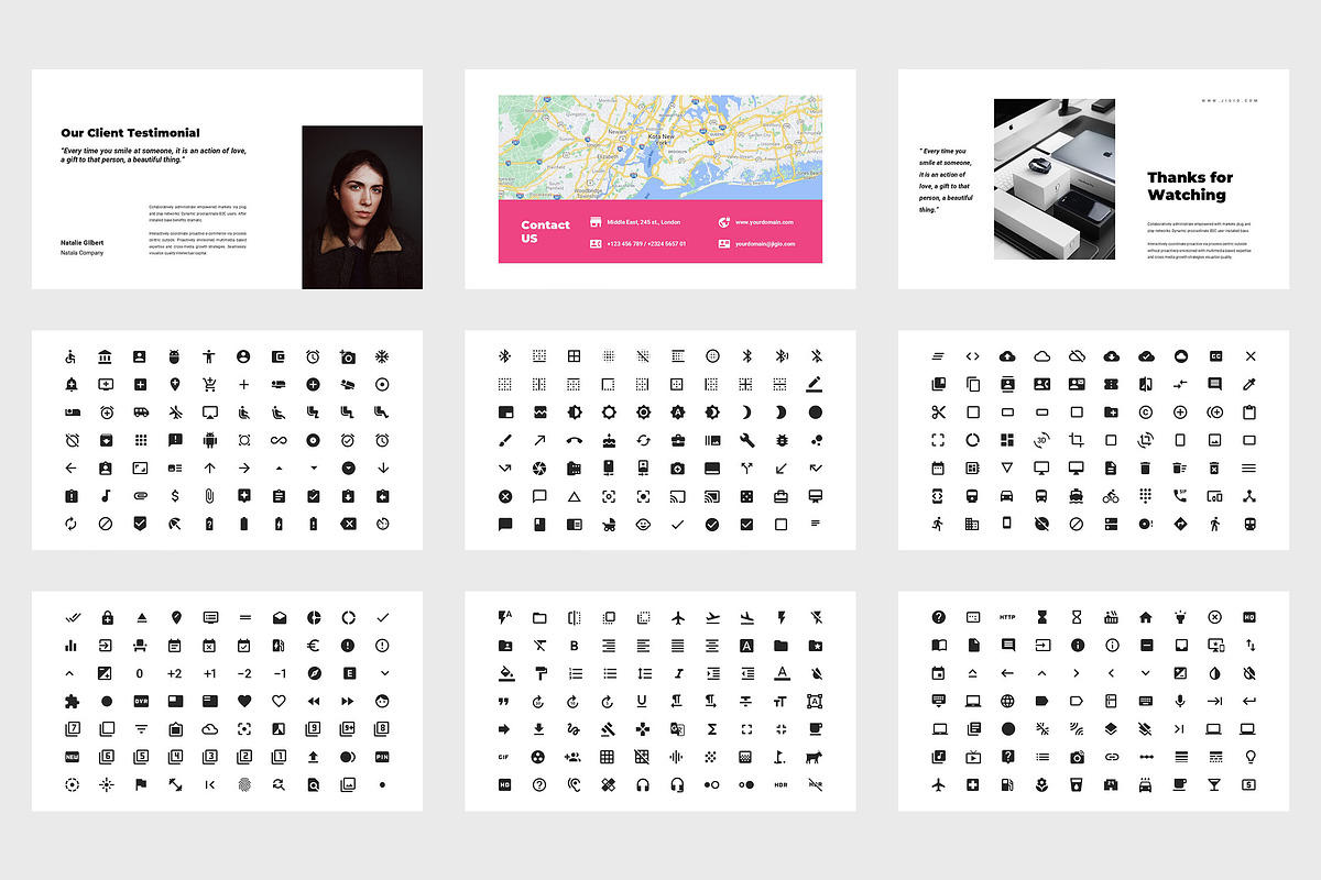 Jigio : App Showcase Google Slides, a Presentation Template by Punkl Camp (Photo 5 of 9)