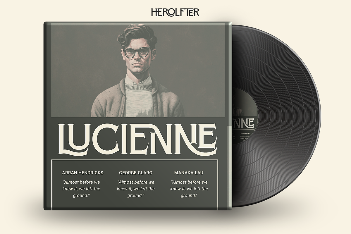 Herolfter - Modern Bold Display Font, a Serif Font by Pixesia Studio (Photo 6 of 10)
