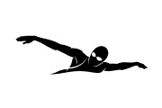 Swimming Sport Silhouette Vector Bun, an Illustration by jahid234 (Thumbnail 31 of 51)