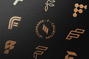 F Lettermarks Collection, a Branding & Logo Template by Musafeer Studio (Thumbnail 2 of 3)