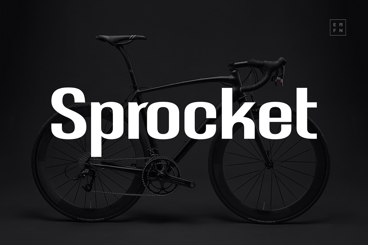 Sprocket Font, a Sans Serif Font by Design Stag (Photo 2 of 5)