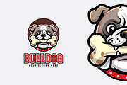 Bulldog Logo Design, a Branding & Logo Template by shazi (Thumbnail 2 of 2)