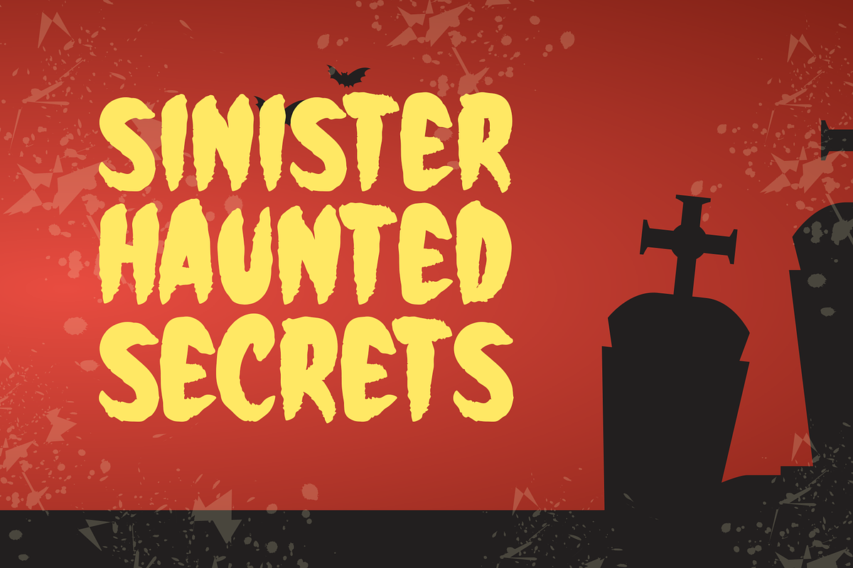 Ghost Region Typeface, a Handwritten Font by Seemly Fonts (Photo 4 of 5)