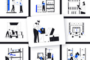 Logistic Shipping Illustration Art, a Solid Icon by Vectors Market (Thumbnail 6 of 9)
