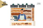 Bakery, Small business (vector), a Templates & Theme by Grivina's shop (Thumbnail 16 of 19)