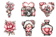 Valentine's Sublimation Clipart, an Illustration by Design Market (Thumbnail 4 of 5)