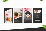 Instagram Stories Template Dark, a Social Media Template by khoai_tây (Thumbnail 5 of 6)