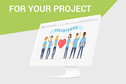 Volunteers - set of illustrations, an Animal Illustration by Boyko Pictures (Thumbnail 4 of 9)