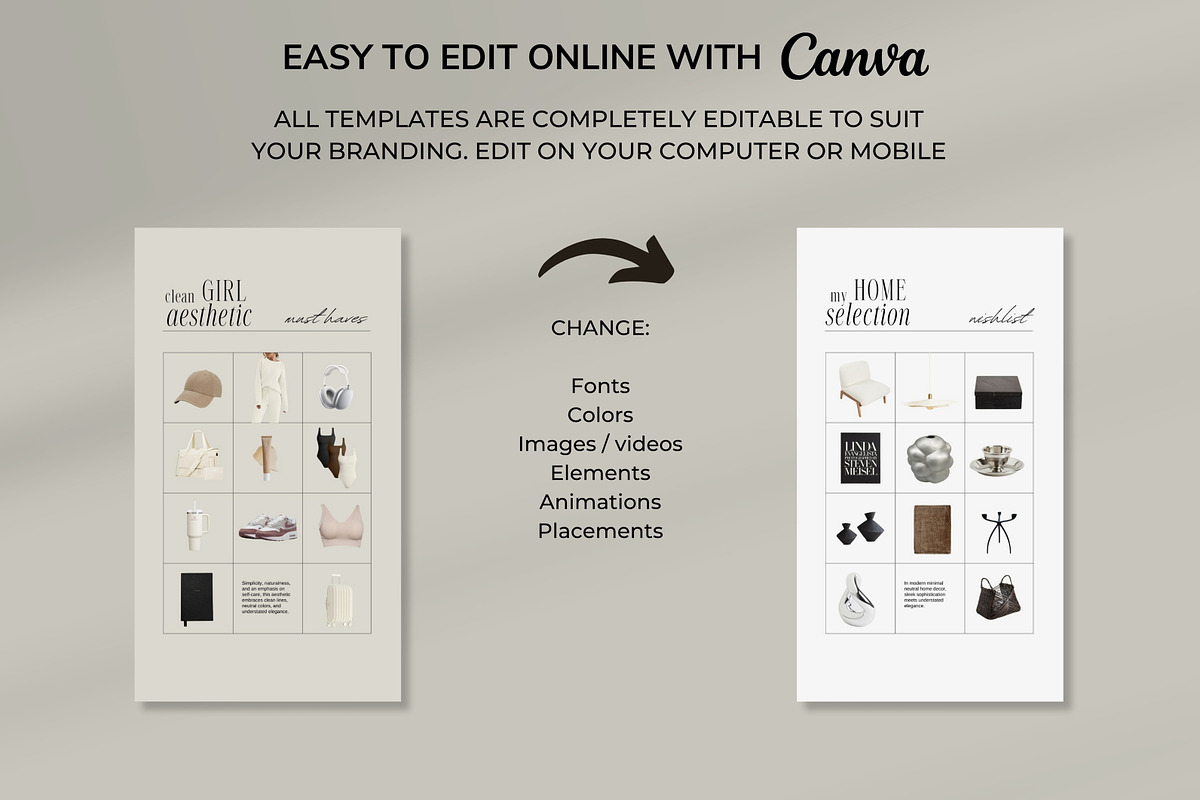 LTK Canva Templates, a Social Media Template by Studio Suvelle (Photo 6 of 7)