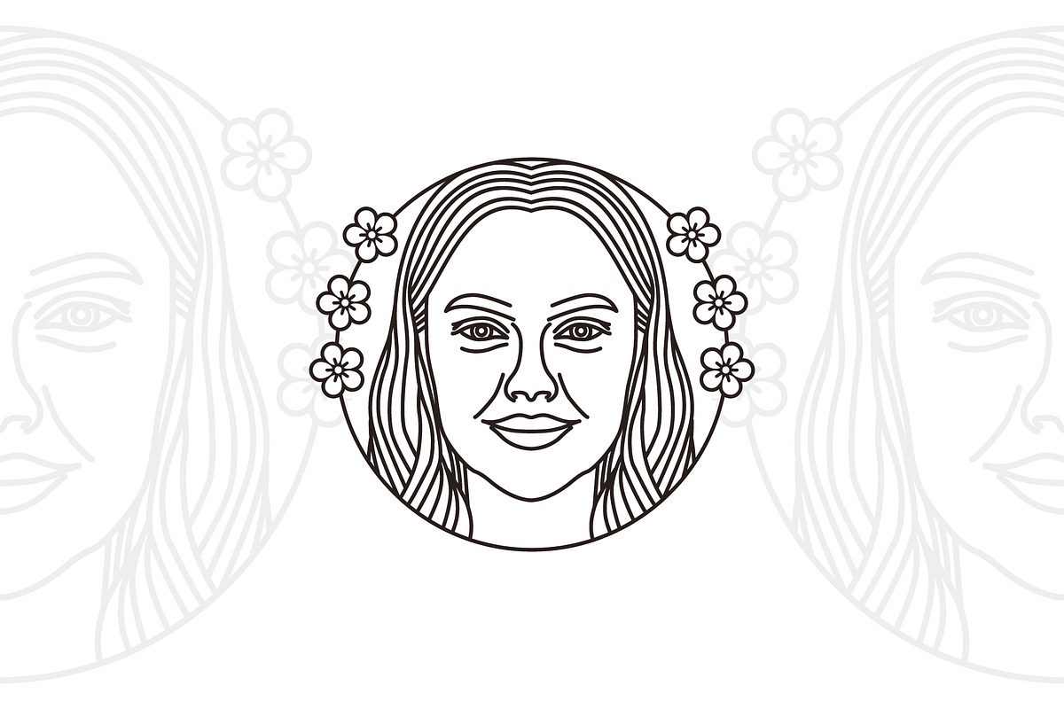Pretty Woman Logo, a Branding & Logo Template by Atlantis X Nurman Arbai (Photo 2 of 2)