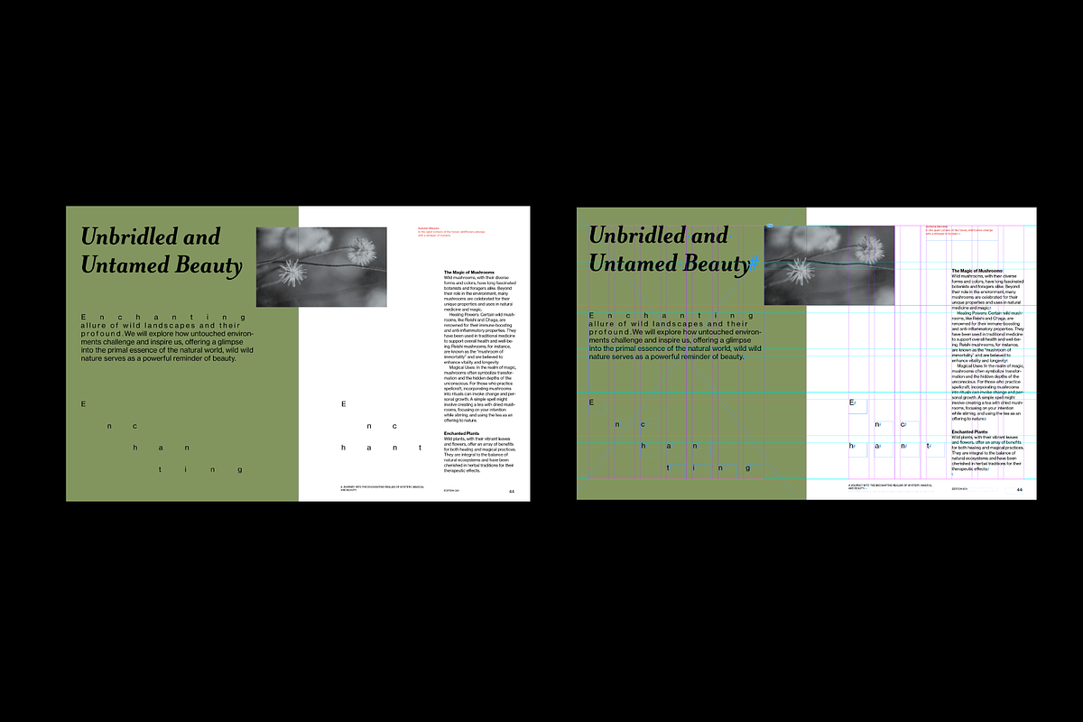 Spooky Modern Book Template 5.5"x7" preview 2