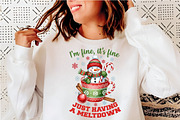 Funny Cute Snowman Christmas PNG, an Illustration by SinaCreation (Thumbnail 4 of 7)