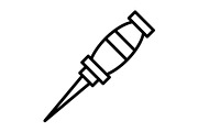 Awl Line Icon, an Icon by Pexelpy (Thumbnail 1 of 2)