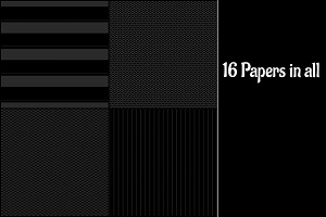 Black Patterned Luxury Digital Paper