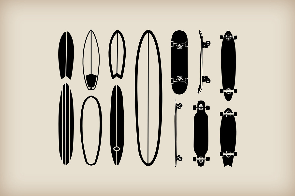 SURF Illustration Kit with Logos, an Illustration by Go Rogue (Photo 4 of 10)