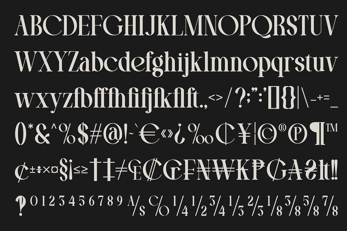 Rekbin - Modern Serif Typeface preview 4