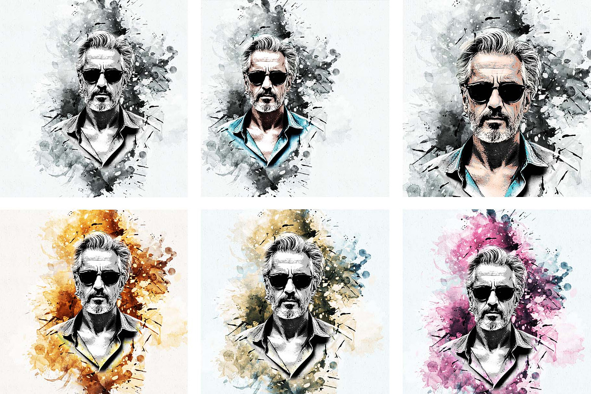 Photo to Ink Art Photoshop Action, an Action Add-On by MRI STUDIO (Photo 3 of 10)