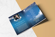 Blue Sky Funeral Program Template, a Brochure Template by Template Shop (Thumbnail 4 of 5)