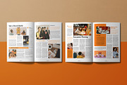 Yellow Magazine Template, a Magazine Template by retrographix (Thumbnail 3 of 6)