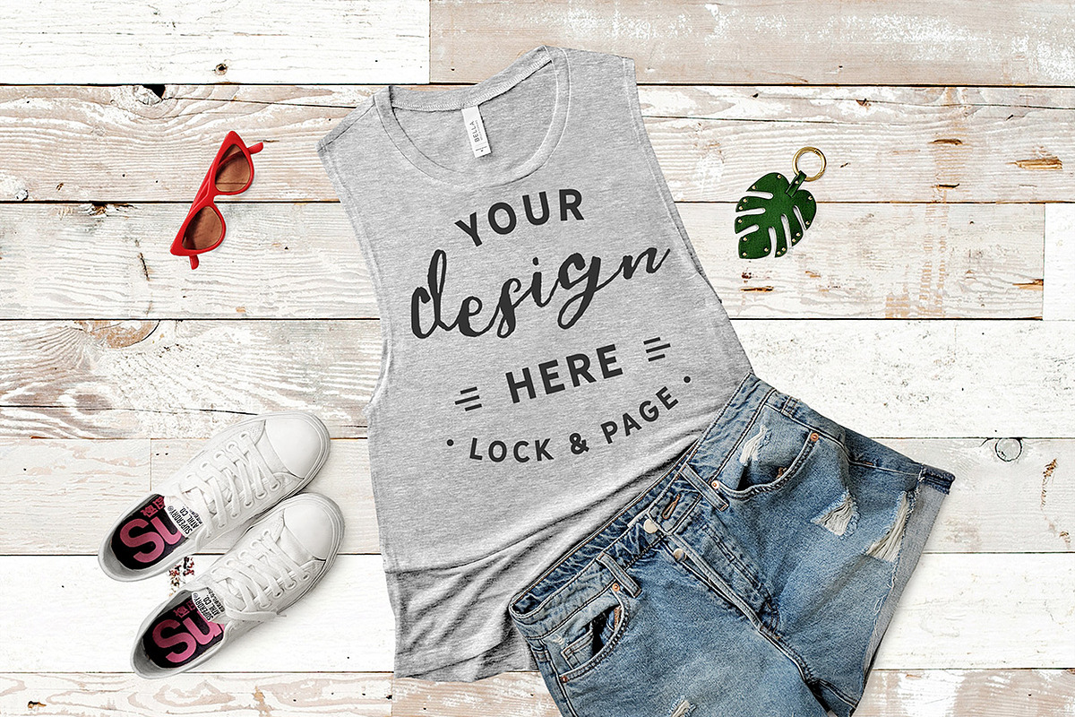 Mockup Bundle Bella Canvas T-Shirt, a Household Mockup by lock and page (Photo 33 of 45)