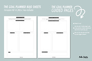 Goal Planner Bujo Printable, a Stationery Template by Bella+Sophia Creative (Thumbnail 1 of 5)