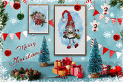 Christmas gnomes. Digital Cliparts, a Decorative Illustration by Maycat_store (Thumbnail 9 of 9)