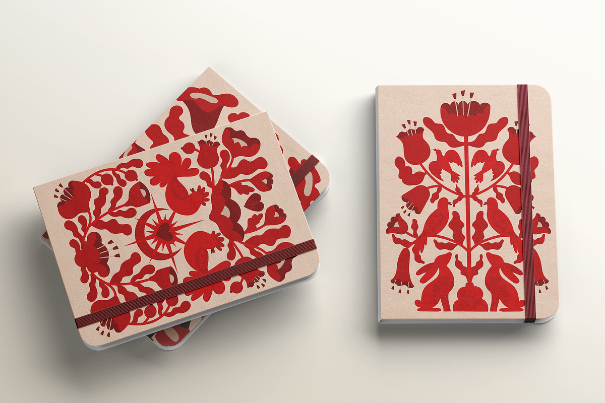 Modern Folk | vector clipart, a Decorative Illustration by dariikos (Photo 11 of 36)
