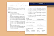Nurse Resume Template Word, Pages, a Resume Template by VictoriousVita (Thumbnail 3 of 7)