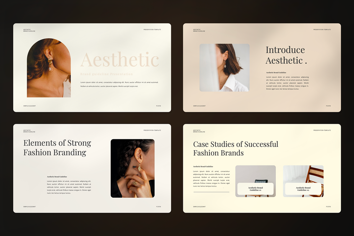 Aesthetic Brand Guideline Keynote, a Presentation Template by SquidPixey (Photo 2 of 7)