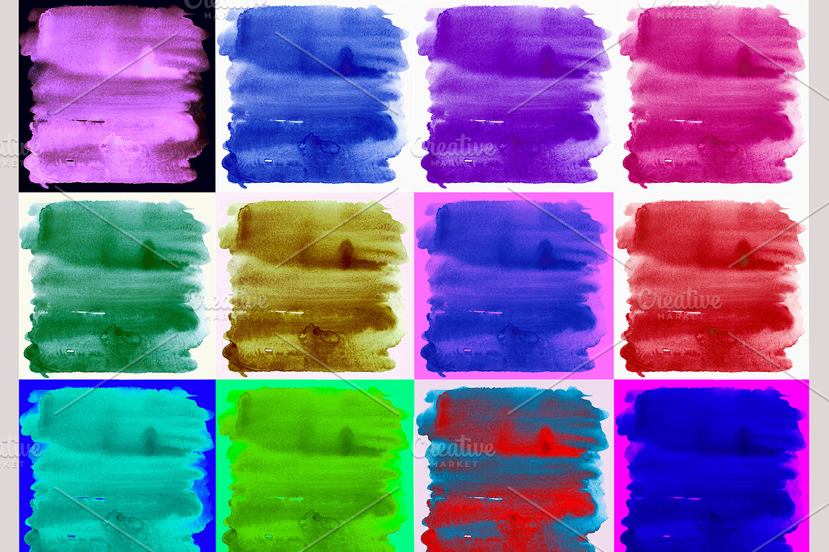 Watercolor background, a Texture Graphic by Natalia Flurno (Photo 2 of 4)