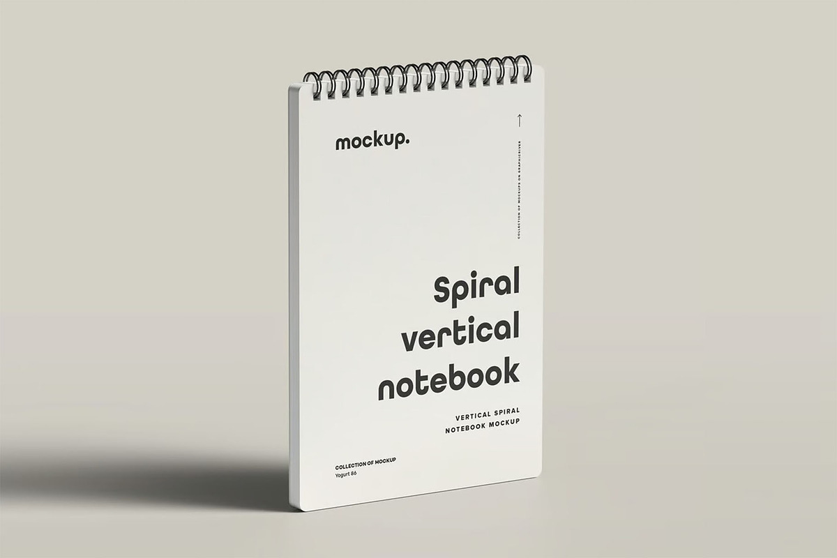 Spiral Notebook Mock-up, a Product Mockup by zippypixelstudio (Photo 7 of 14)